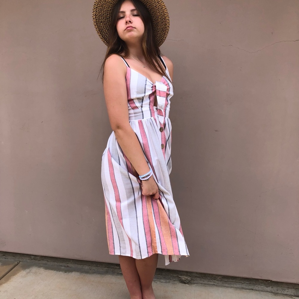 Striped Multicolor Sundress